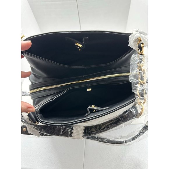 Bebe quilted leather shoulder bag. New with tags and tag protectors - Picture 6 of 6